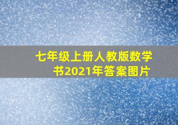 七年级上册人教版数学书2021年答案图片