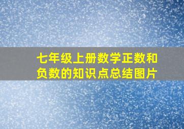 七年级上册数学正数和负数的知识点总结图片