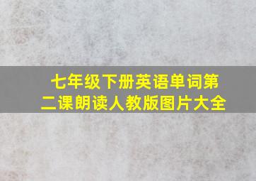 七年级下册英语单词第二课朗读人教版图片大全