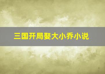 三国开局娶大小乔小说