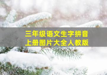 三年级语文生字拼音上册图片大全人教版