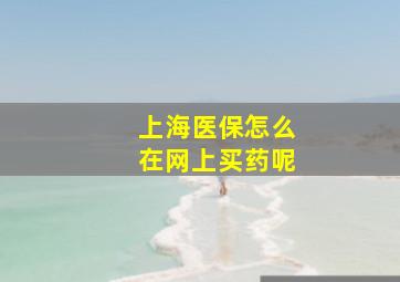 上海医保怎么在网上买药呢