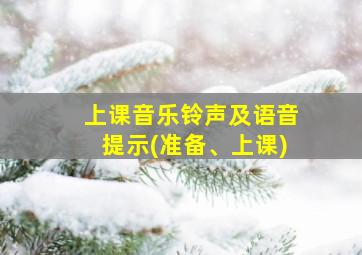 上课音乐铃声及语音提示(准备、上课)