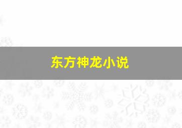 东方神龙小说