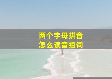 两个字母拼音怎么读音组词