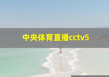 中央体育直播cctv5+