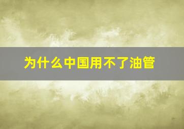 为什么中国用不了油管