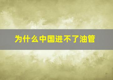 为什么中国进不了油管