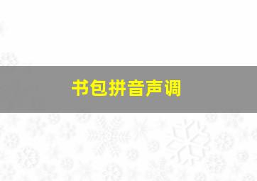 书包拼音声调