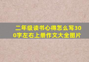 二年级读书心得怎么写300字左右上册作文大全图片