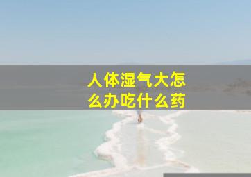 人体湿气大怎么办吃什么药