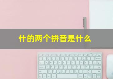 什的两个拼音是什么