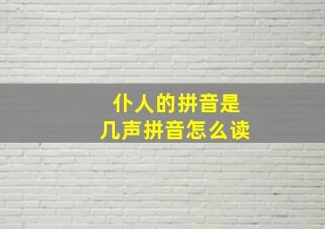 仆人的拼音是几声拼音怎么读