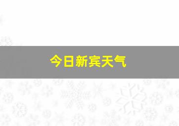 今日新宾天气