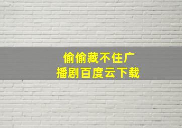 偷偷藏不住广播剧百度云下载