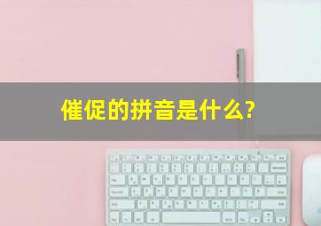 催促的拼音是什么?