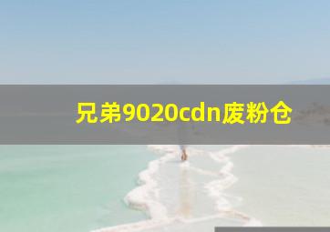 兄弟9020cdn废粉仓