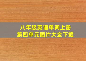 八年级英语单词上册第四单元图片大全下载