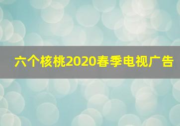 六个核桃2020春季电视广告