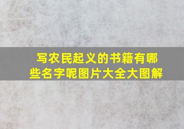 写农民起义的书籍有哪些名字呢图片大全大图解