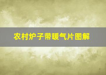 农村炉子带暖气片图解