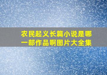 农民起义长篇小说是哪一部作品啊图片大全集