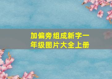 加偏旁组成新字一年级图片大全上册