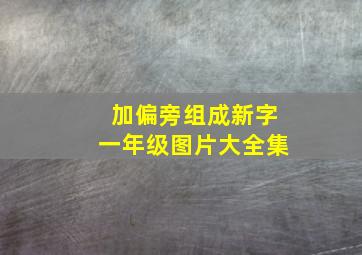 加偏旁组成新字一年级图片大全集