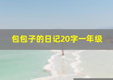 包包子的日记20字一年级