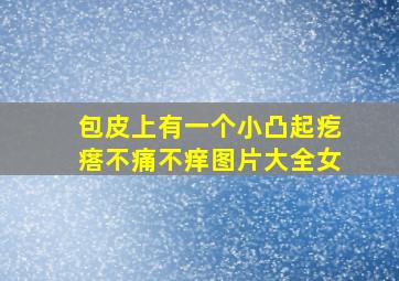 包皮上有一个小凸起疙瘩不痛不痒图片大全女