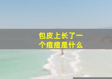 包皮上长了一个痘痘是什么