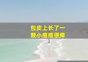 包皮上长了一颗小痘痘很痒