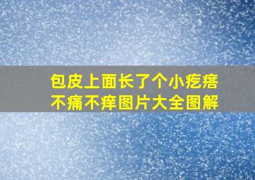 包皮上面长了个小疙瘩不痛不痒图片大全图解