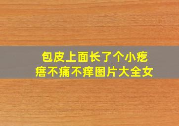 包皮上面长了个小疙瘩不痛不痒图片大全女