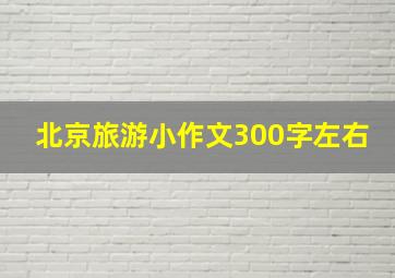 北京旅游小作文300字左右