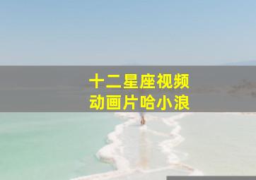 十二星座视频动画片哈小浪