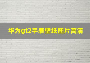 华为gt2手表壁纸图片高清