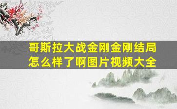 哥斯拉大战金刚金刚结局怎么样了啊图片视频大全