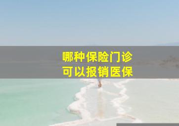 哪种保险门诊可以报销医保