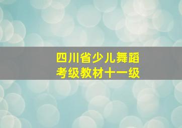 四川省少儿舞蹈考级教材十一级