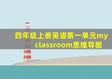 四年级上册英语第一单元my classroom思维导图