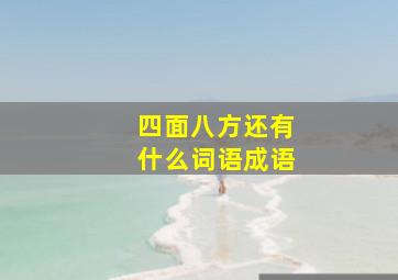 四面八方还有什么词语成语