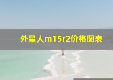 外星人m15r2价格图表