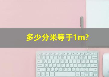 多少分米等于1m?