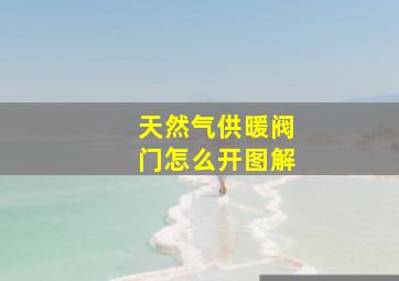 天然气供暖阀门怎么开图解