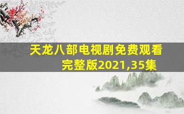 天龙八部电视剧免费观看完整版2021,35集