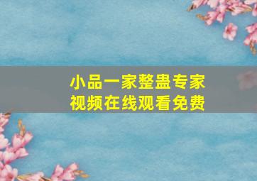 小品一家整蛊专家视频在线观看免费