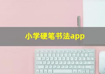 小学硬笔书法app