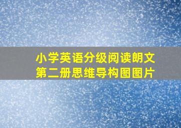 小学英语分级阅读朗文第二册思维导构图图片