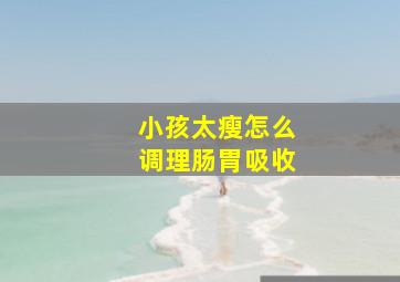 小孩太瘦怎么调理肠胃吸收